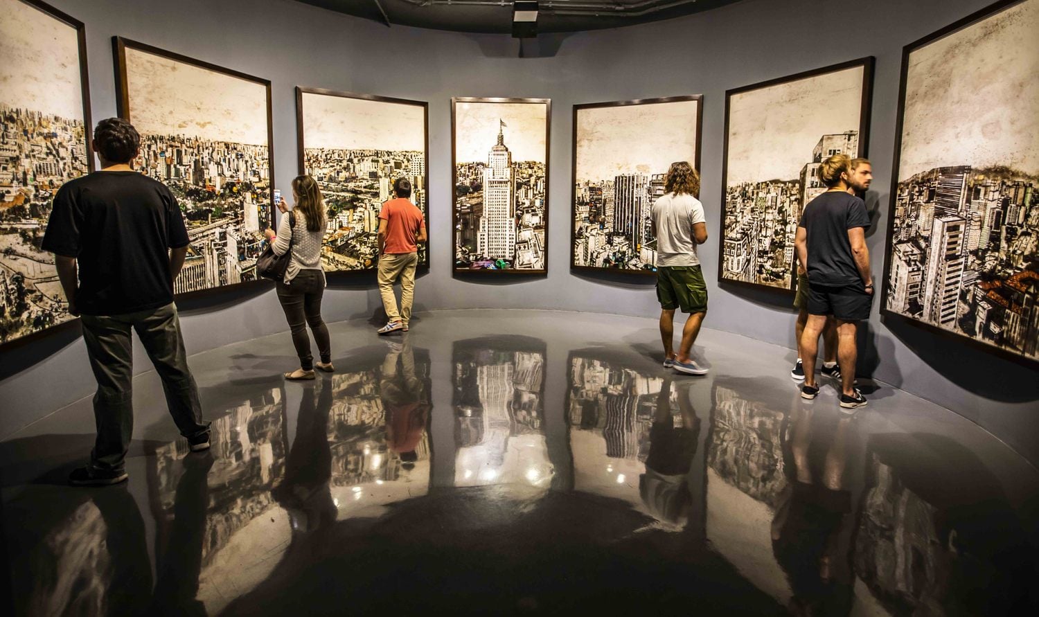 imagem da Vista do 4 por Vik Muniz