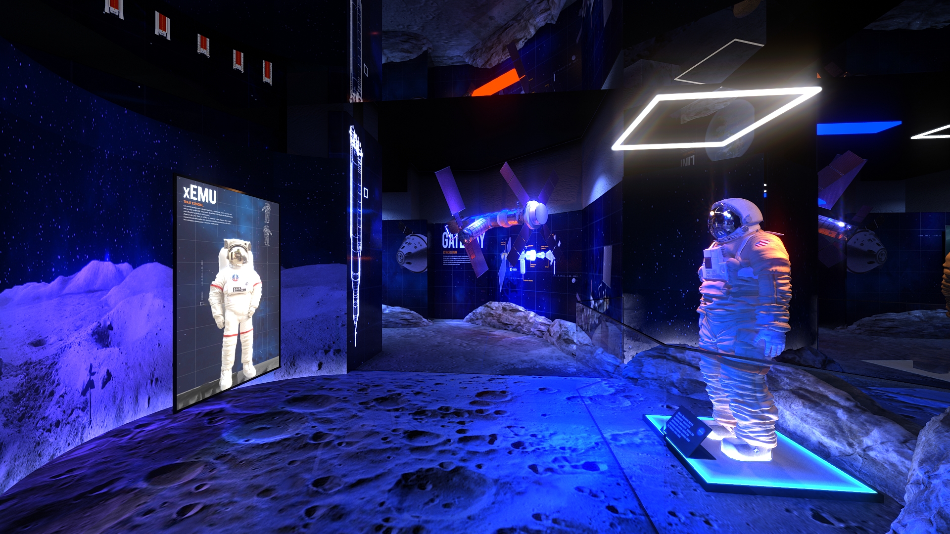 Futuro espacial - Farol Santander São Paulo